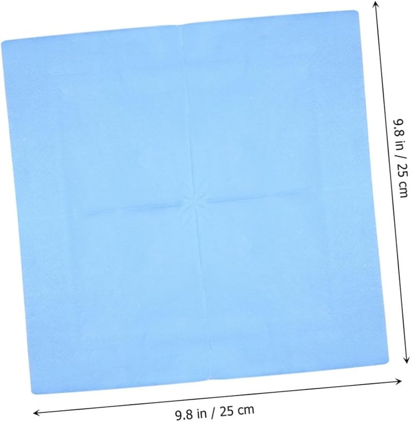 نوليتوي 80 قطعة مناديل ورقية ملونة صلبة لمستلزمات حفلات الزفاف - Image 5